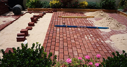 brick patio